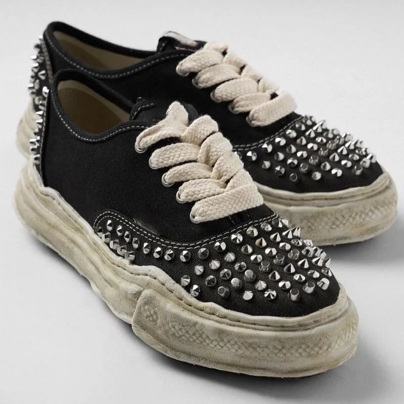 Mihara Mmy Distressed Sneakers photo 3