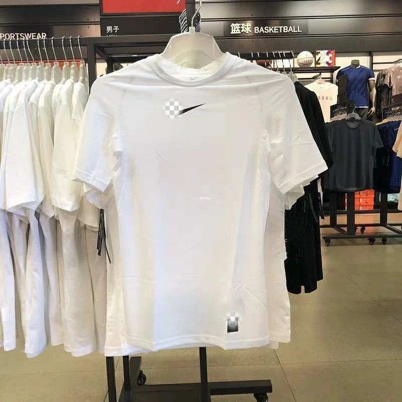 New Swoosh White Short Sleeve