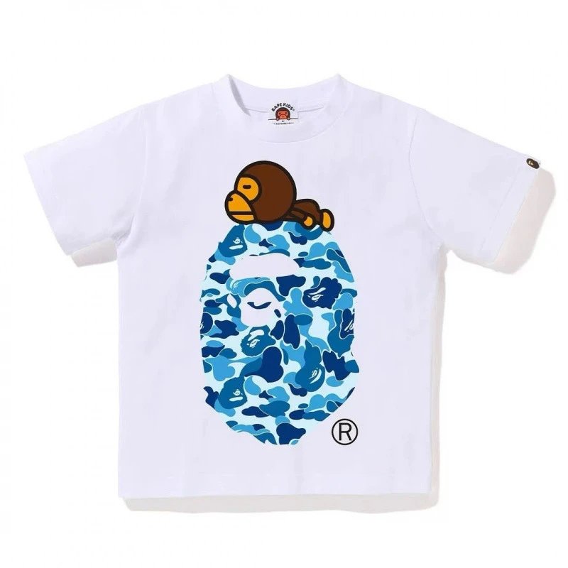 [Kids' Clothing] 003 White Blue