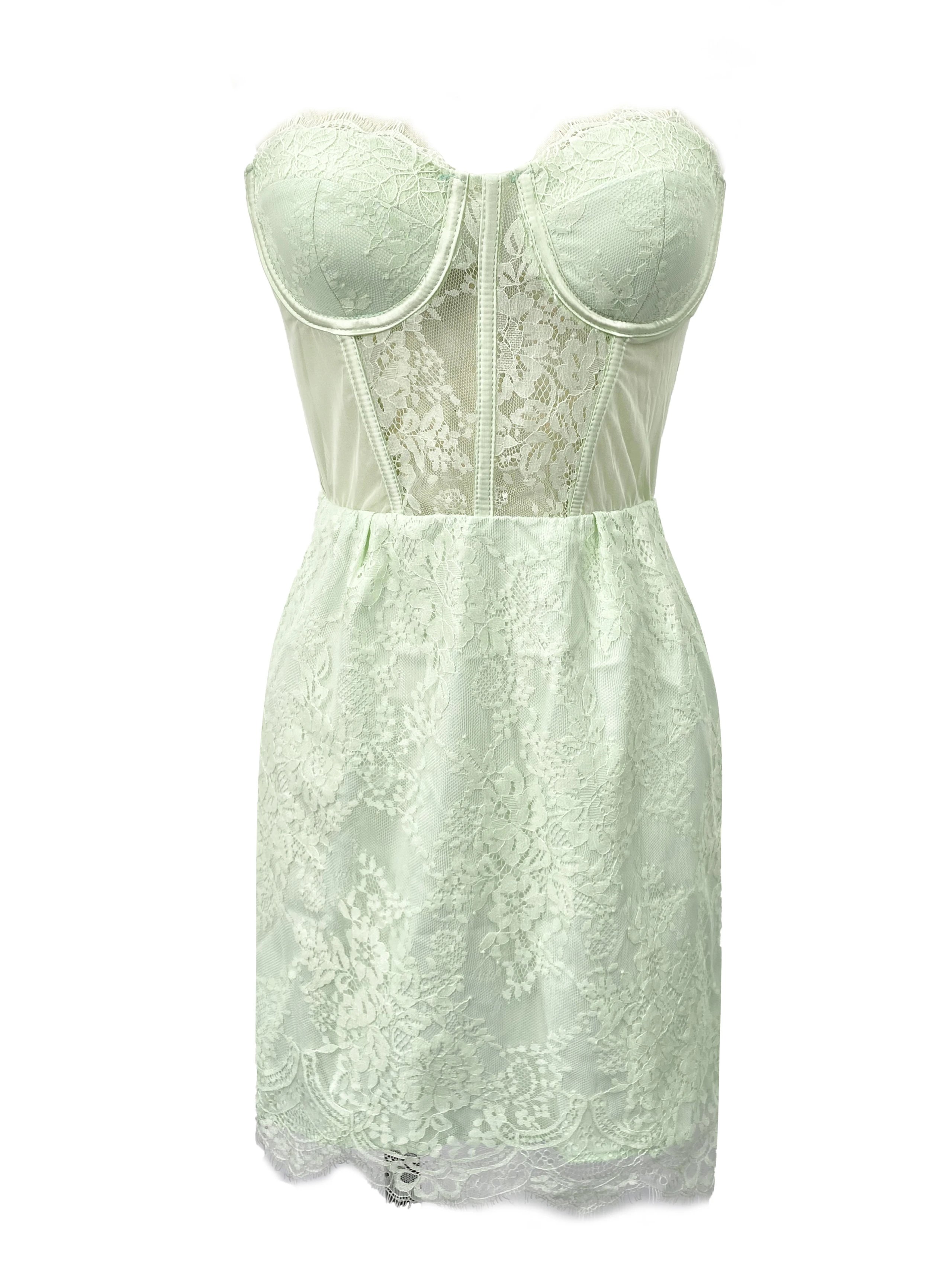 Blush Pink Corset Tulle Maxi Dress