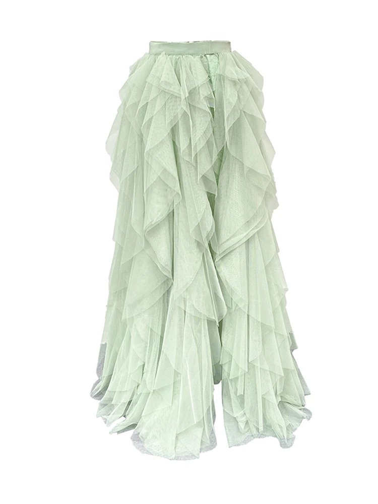 Blush Pink Corset Tulle Maxi Dress
