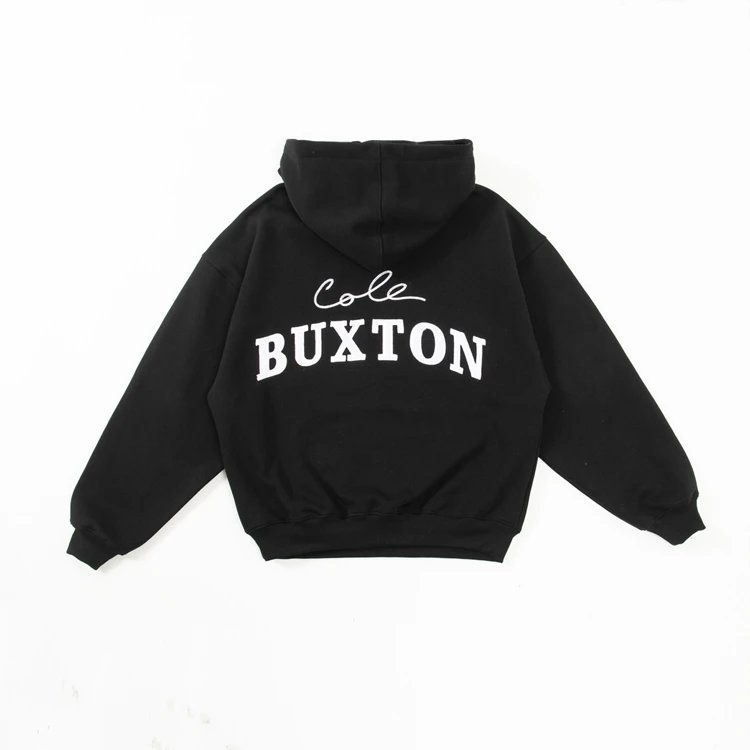 Black Cole Buxton Logo Hoodie