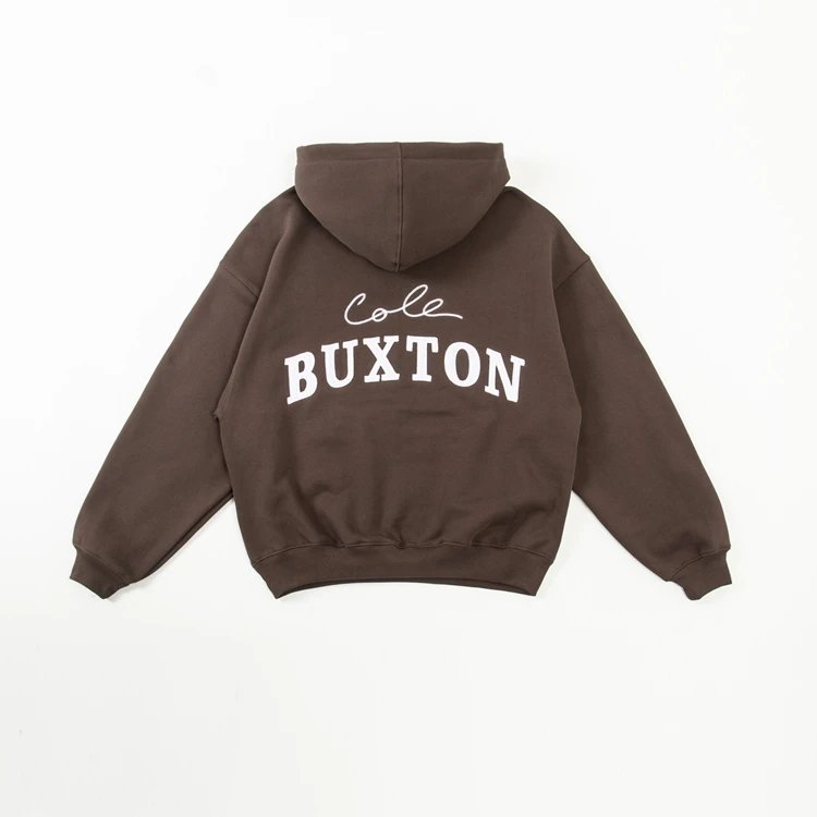Black Cole Buxton Logo Hoodie
