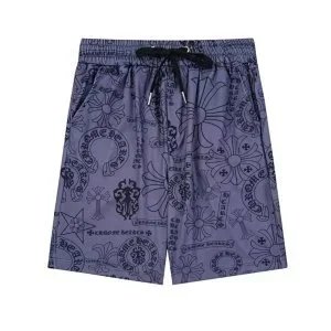 Crocs Crocs Box Logo Patterned Shorts Purple