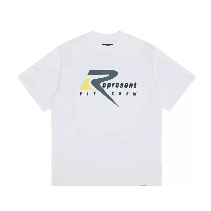 Represent Represent Pit Crew Oversized White T-Shirt White