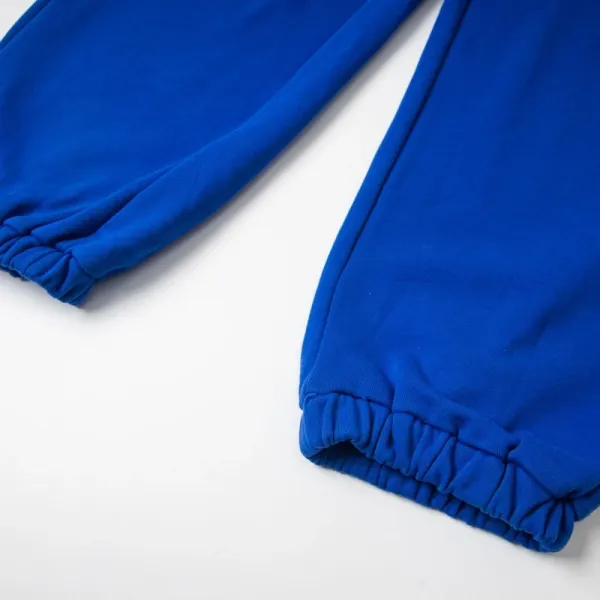 Lotto x Mowa Sporty Blue Sweatpants with Number 6 and Polo Rider Print - 16