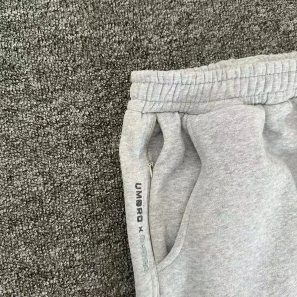 Design Embroidered Logo Track Pants Black Sweatpants - 21