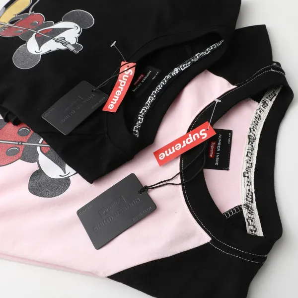 Supreme x Disney Mickey Mouse Long Sleeve T-Shirt Black - 20