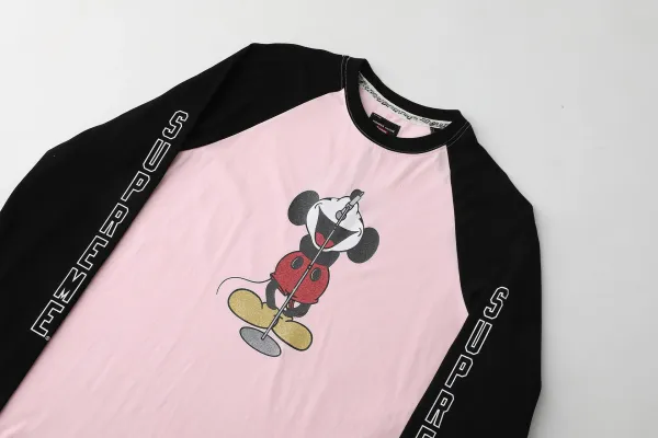 Supreme x Disney Mickey Mouse Long Sleeve T-Shirt Black - 12