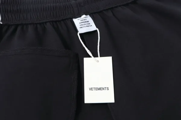 Vetements Track Jacket Black with White Stripes Outerwear - 22