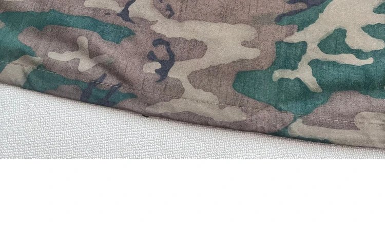 Design Camouflage Hooded Jacket Multicolor Outerwear - 11