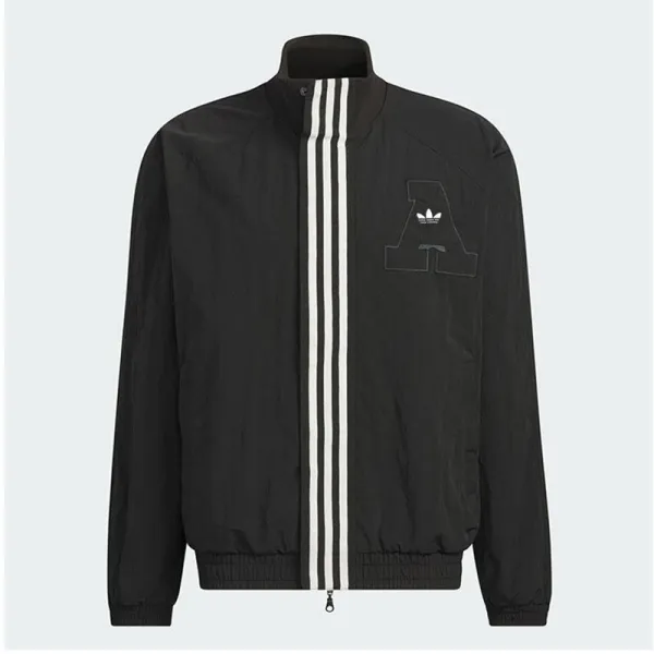 Adidas Originals A-Frame Windbreaker Black Jacket Outerwear - 5