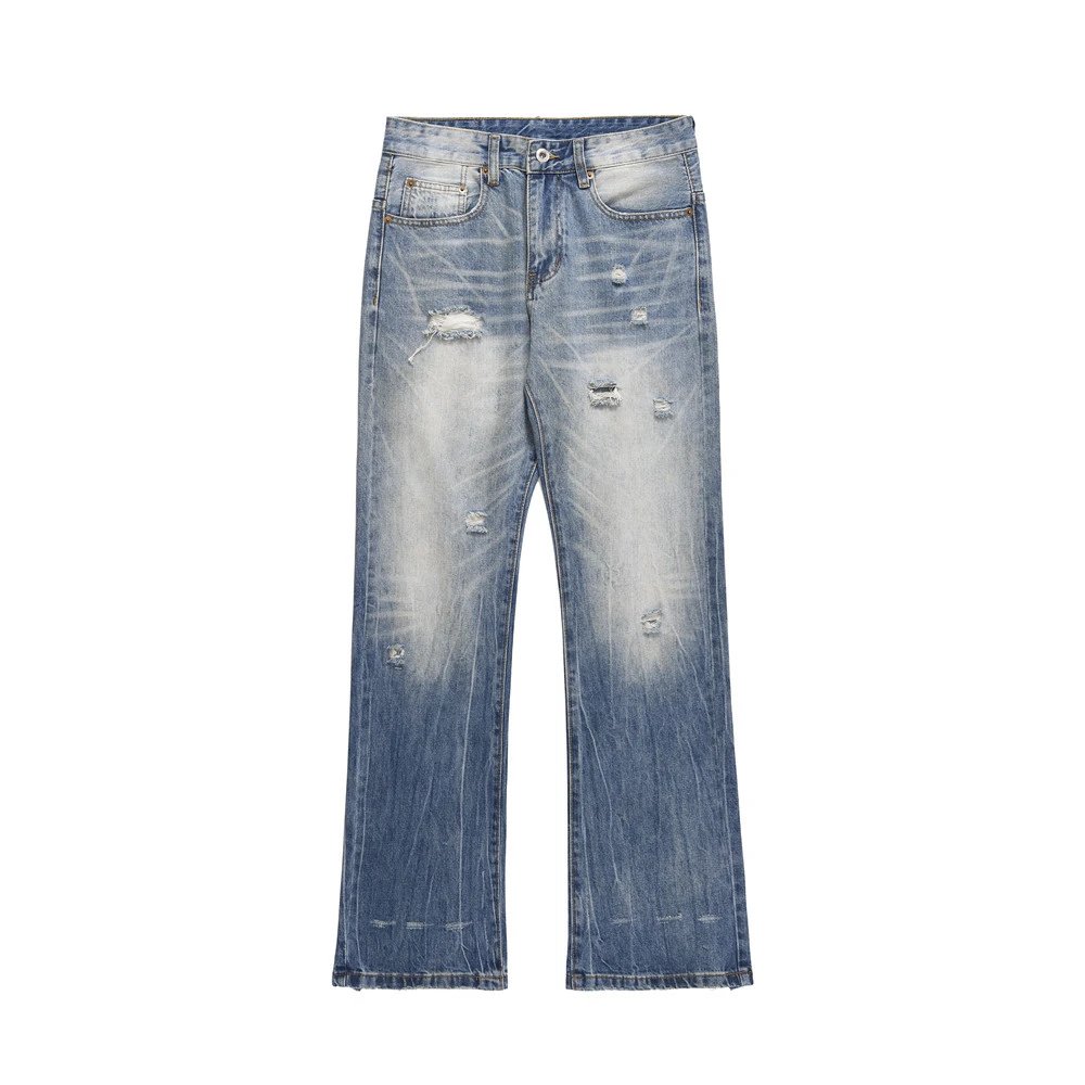 Men's Loose Straight-Leg Wide-Leg Trousers