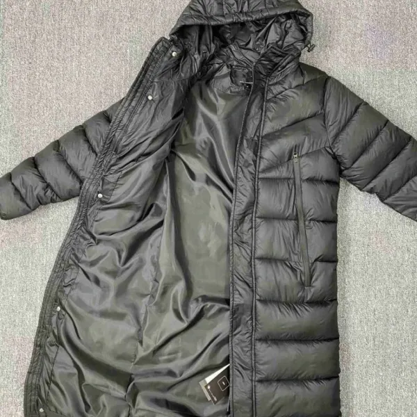 Nike Windrunner Long Puffer Coat Black Down Jacket - 5