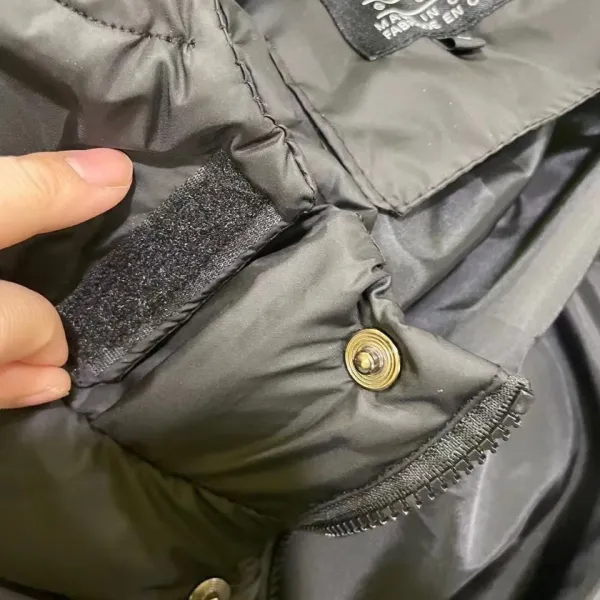 Nike Windrunner Long Puffer Coat Black Down Jacket - 4