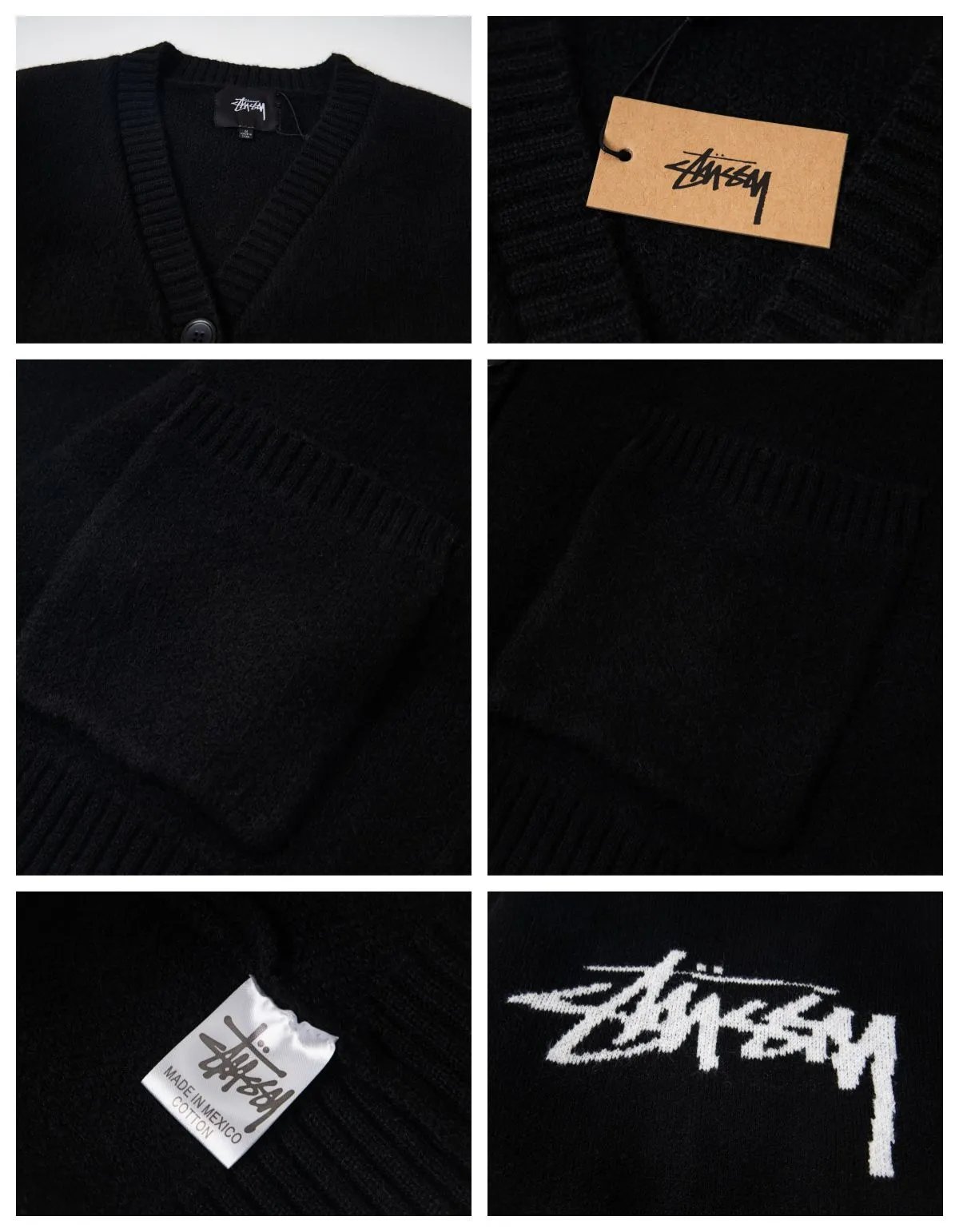 Design 8-Ball Knit Sweater Beige - 7