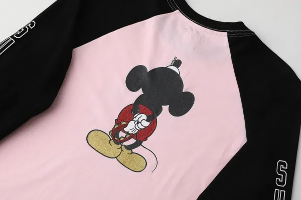 Supreme x Disney Mickey Mouse Long Sleeve T-Shirt Black - 23