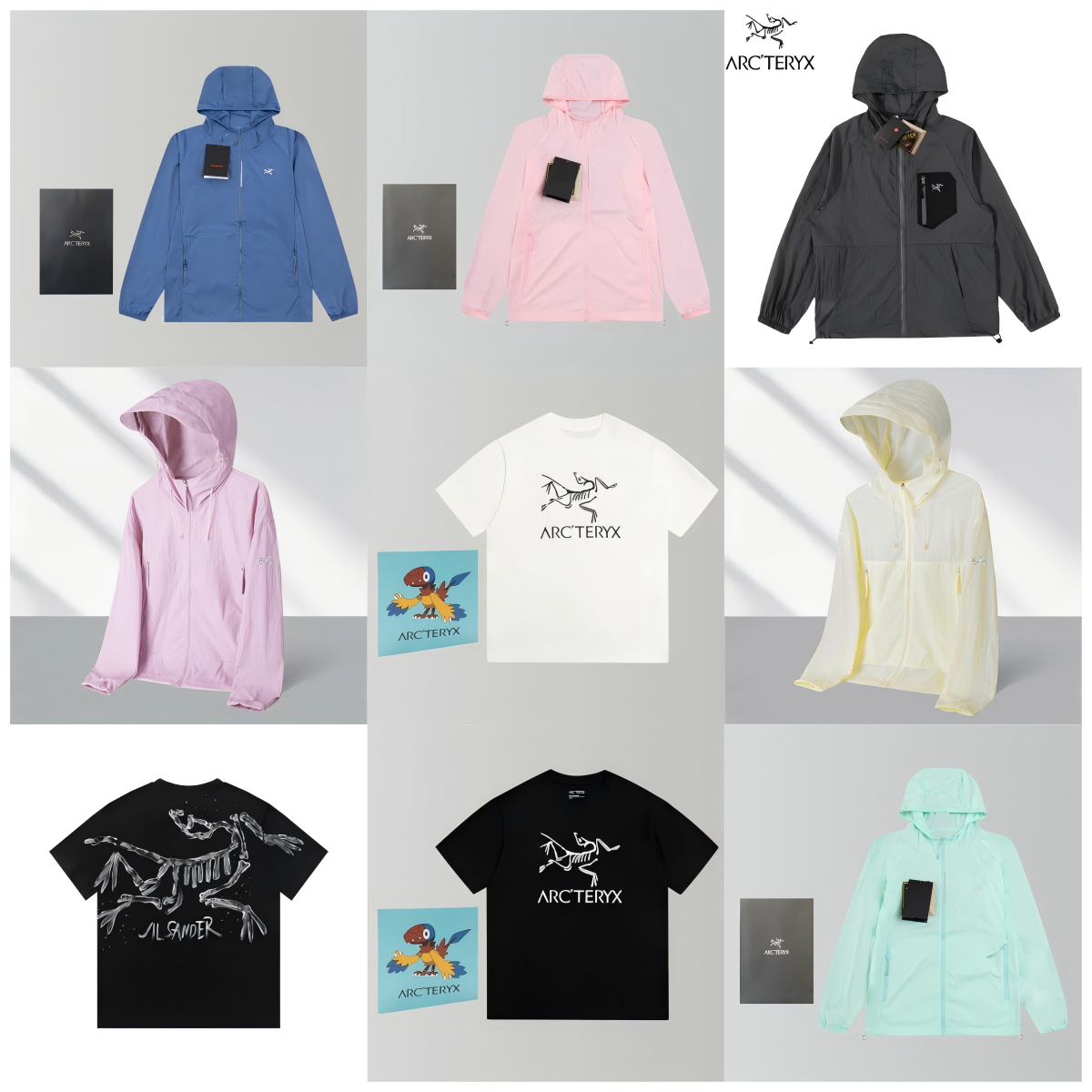 Birdhouse All Match T-Shirt Sunscreen Clothing