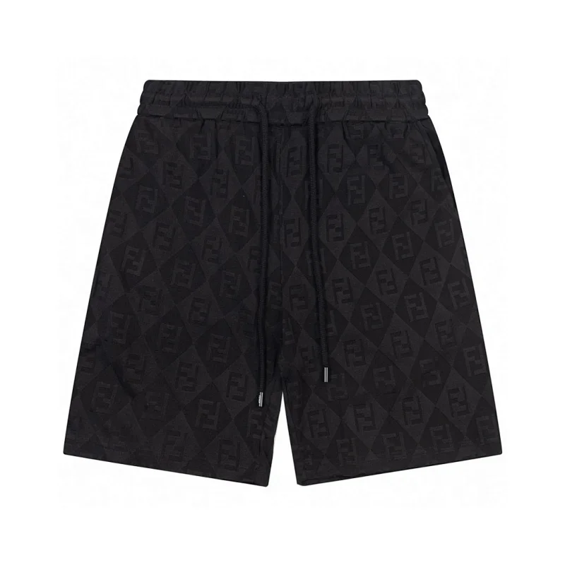 Fendi Shorts FF monogram drawstring — 4
