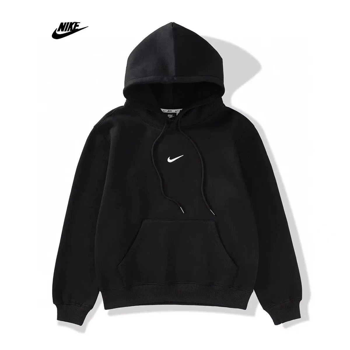 NK黑色卫衣