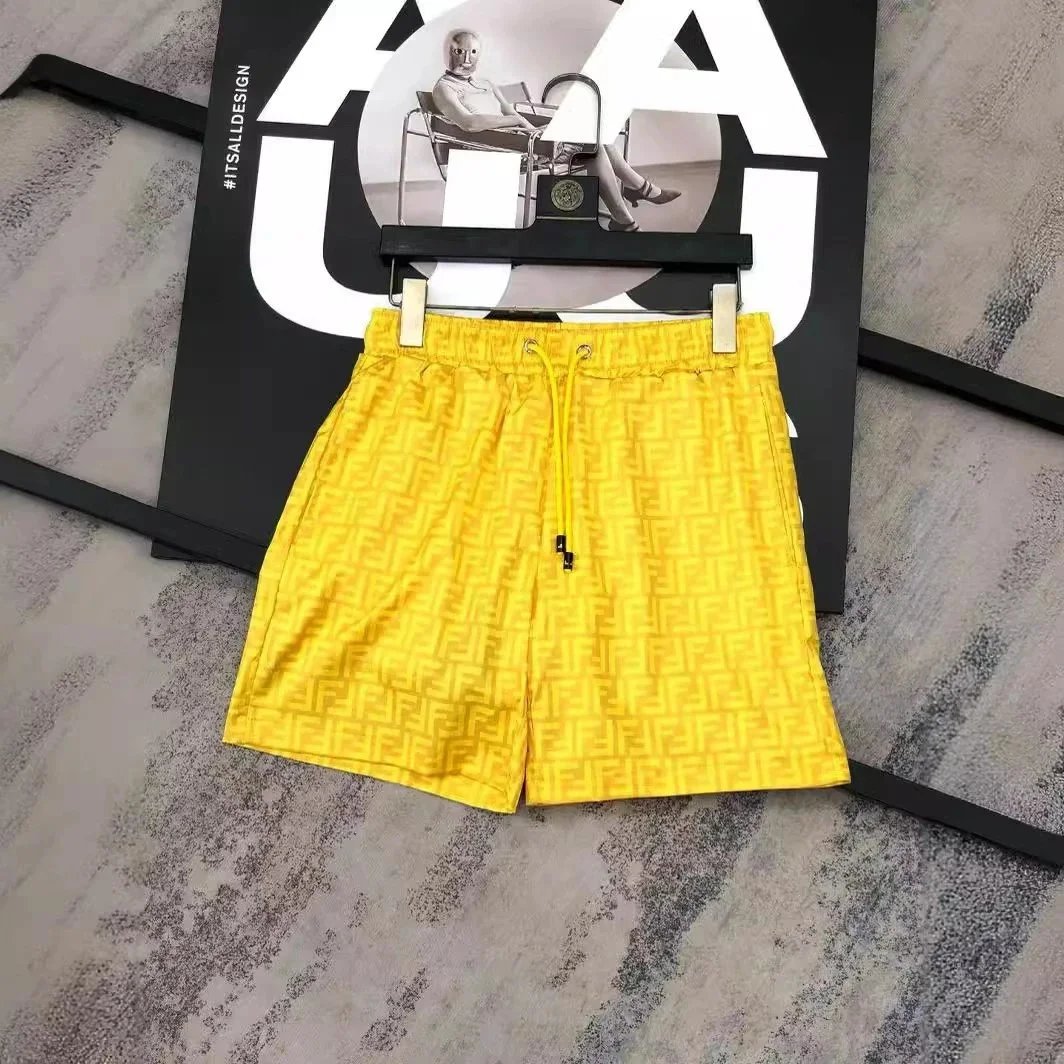 Fendi Shorts FF monogram drawstring image 3