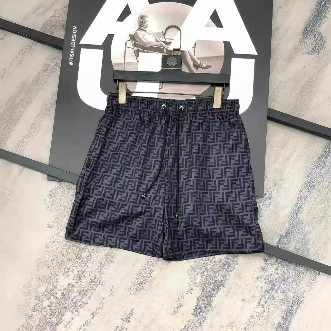 Fendi Shorts FF monogram drawstring image 4