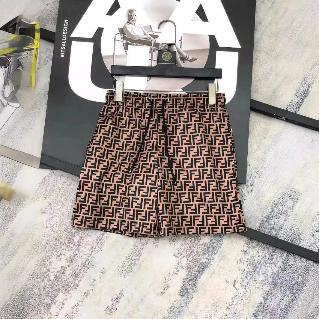 Fendi Shorts FF monogram drawstring image 2