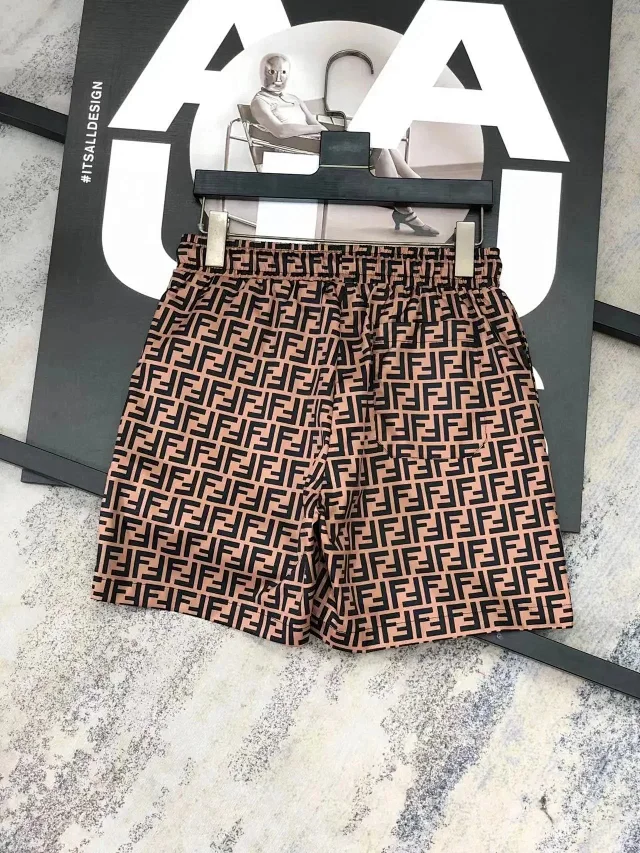Fendi Shorts FF monogram drawstring product detail image 5