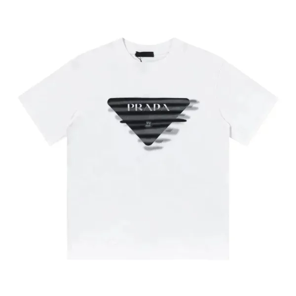 Prada Rope Logo T-Shirt White - 14