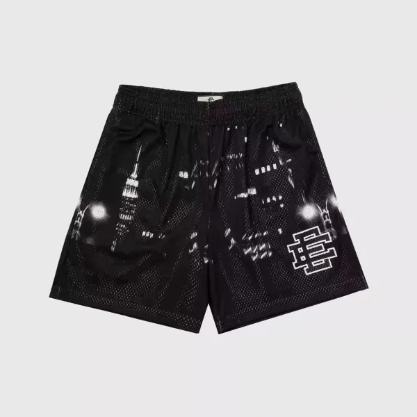 GRA Star Print Basketball Shorts Multicolor - 15