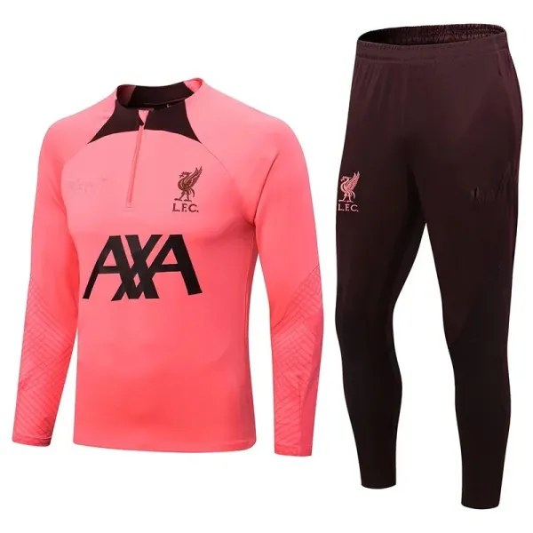 FC Bayern Munich Training Tracksuit Black/Red - 14
