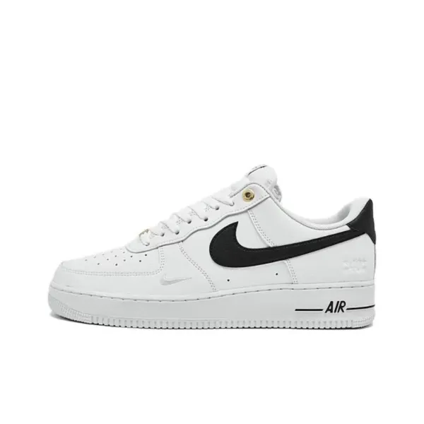Nike Air Force 1 Low White/Black Sneakers - 1