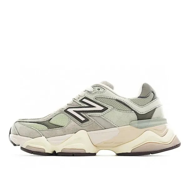 New Balance 9060 Sage Green Chunky Sneakers - 1