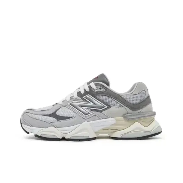 New Balance 9060 Beige Green Chunky Sneakers - 5