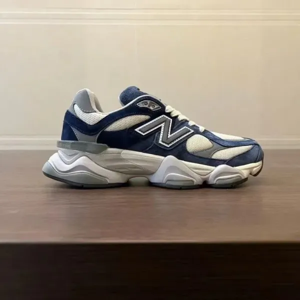 New Balance 9060 Beige Green Chunky Sneakers - 9