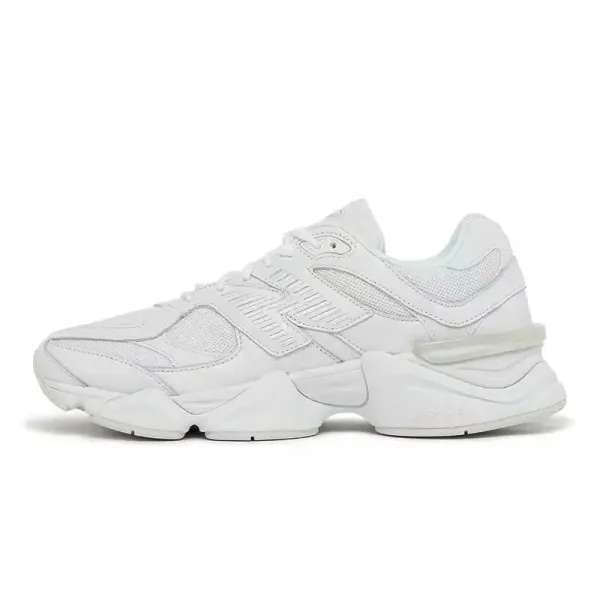 New Balance 9060 White Chunky Sneakers - 1