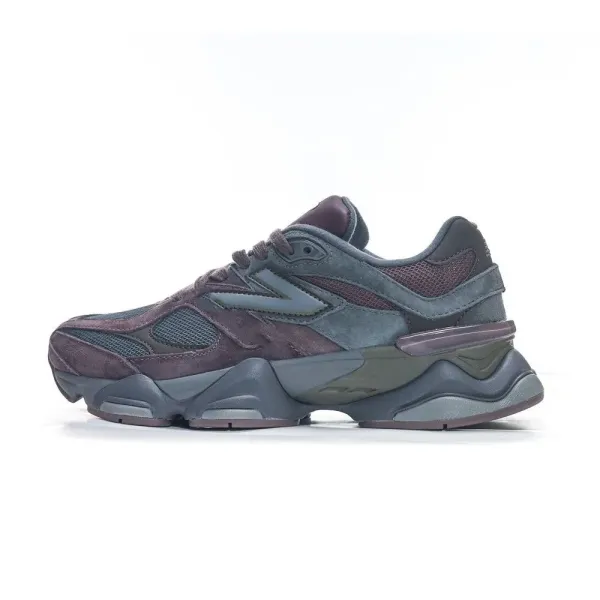 New Balance 9060 Plum Gray Chunky Sneakers - 1