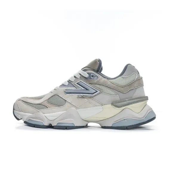 New Balance 9060 Beige Gray Chunky Sneakers - 1