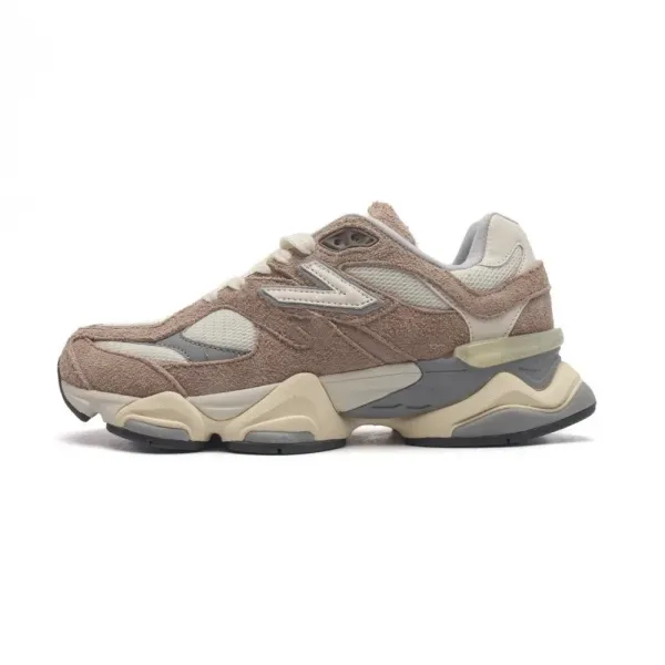 New Balance 9060 Beige Taupe Chunky Sneakers - 1