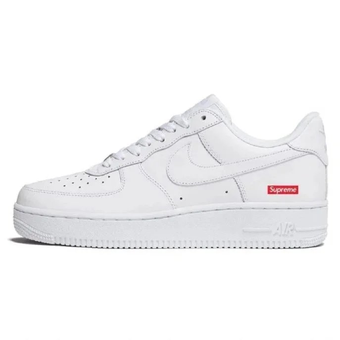 AF co-branded SUP all white