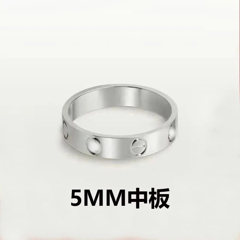Cartier Love Ring 4mm Narrow Yellow Gold Ring Jewelry - 14