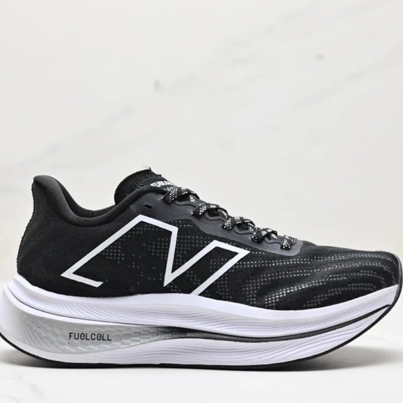 New Balance FuelCell SuperComp Elite 2 White Orange Neon Green Running Shoes - 6