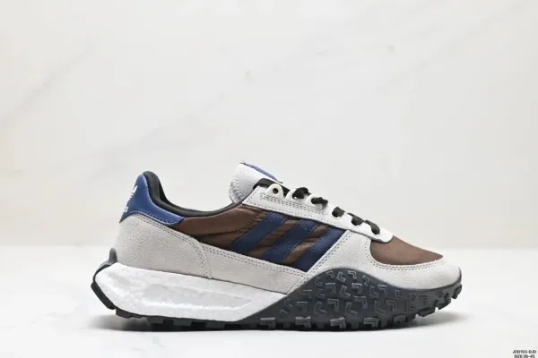 Adidas Originals SL 72 White Brown Navy Sneakers - 1