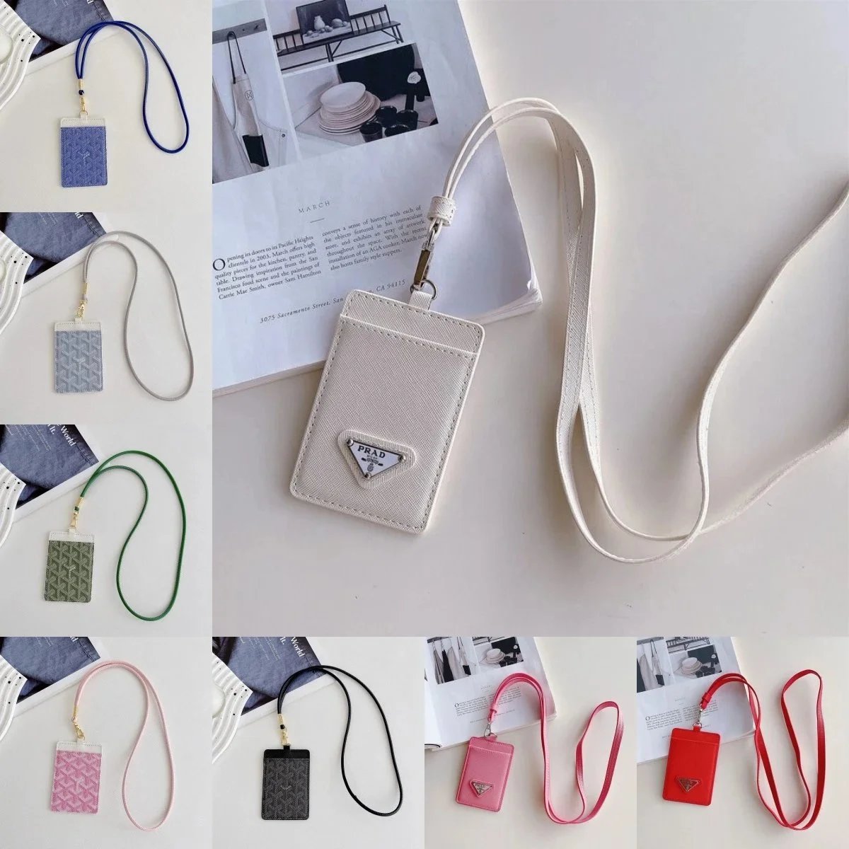 Goyard & Prada Card Holder Lan