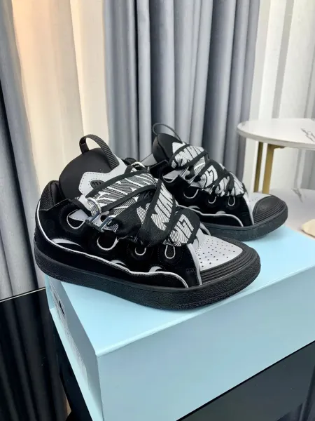Maison Margiela Tabi Split-Toe Sneakers Black Silver - 1