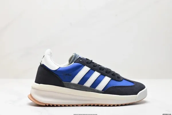Adidas Originals SL 72 Blue Navy White Sneakers - 1