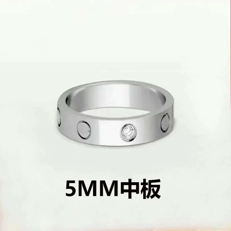 Cartier Love Ring 4mm Narrow Yellow Gold Ring Jewelry - 17