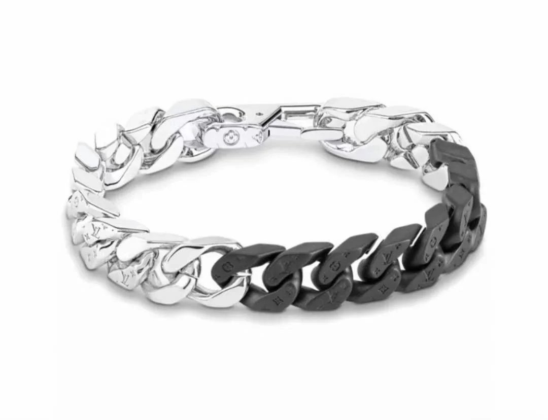 Louis Vuitton LV Chain Bracelet Silver Jewelry - 5