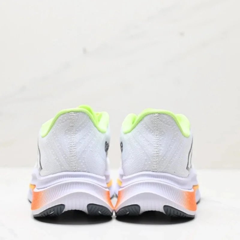 New Balance FuelCell SuperComp Elite 2 White Orange Neon Green Running Shoes - 10