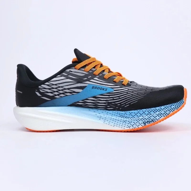 Design Brooks Hyperion Max White Lime Green Running Shoes - 4